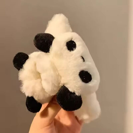 Kawaii Panda hair clip claw clamp Girls Cartoon Panda hair Clip Women hair claw clip Headwear Girls Kids Accessories